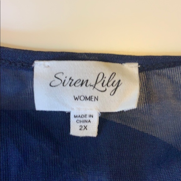 👑 Siren Lily Tank Top XXL - Picture 5 of 6